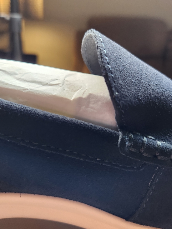 Johnston & Murphy Navy Venetian Emglish Sueade Slip On Size 13 main image 15